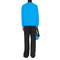 M JWEAR L/S CRW BLEU CÉRULÉEN BRILLANT