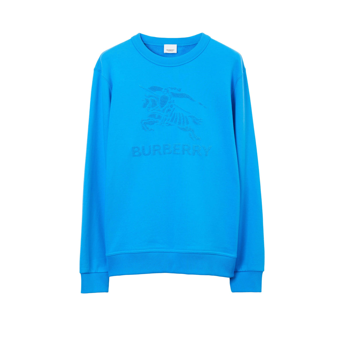 M JWEAR L/S CRW BLEU CÉRULÉEN BRILLANT