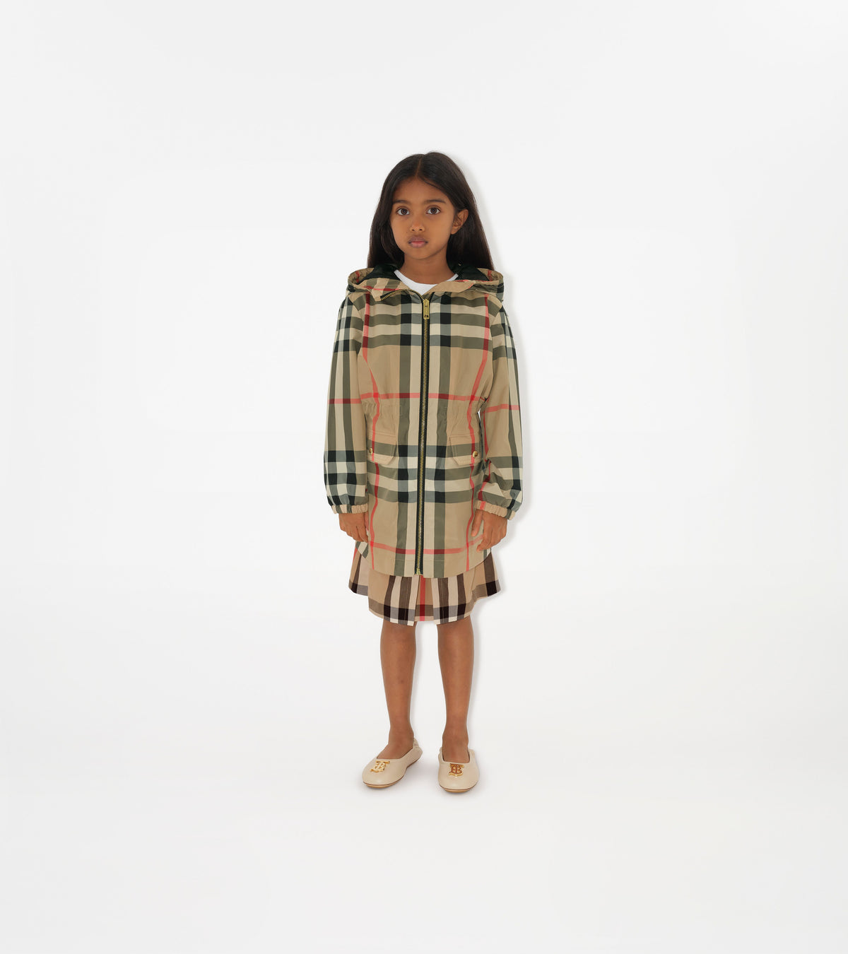 KID GIRL JACKETS ARCHIVE BEIGE IP CHK