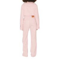 W DENIM BOYFRIEND ROSE PÂLE