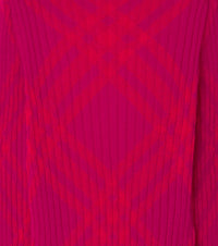 W KNIT T NECK RIPPLE IP CHECK