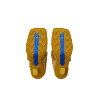 W MULES MANILLE/JAUNE AMBRE