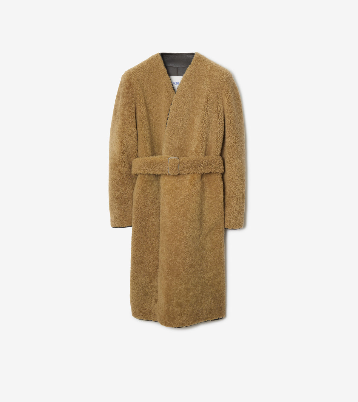 W S BREASTED COAT MOUSSE