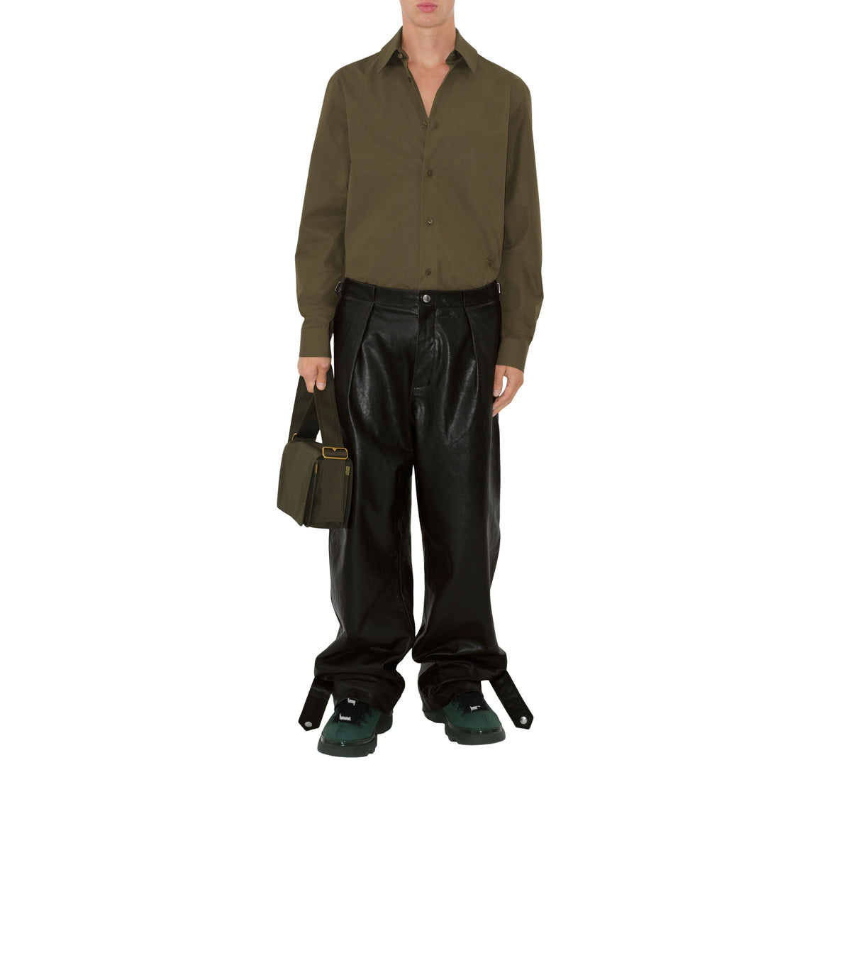 M CASUAL SHIRT LS MILITAIRE