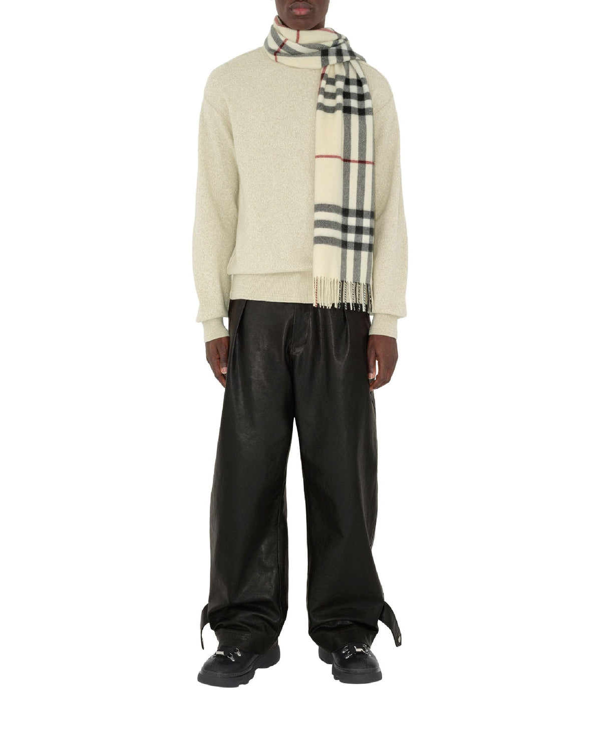 CASHMERE SCARVES Beige Stone