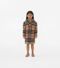 KID BOY COATS ARCHIVE BEIGE IP CHK
