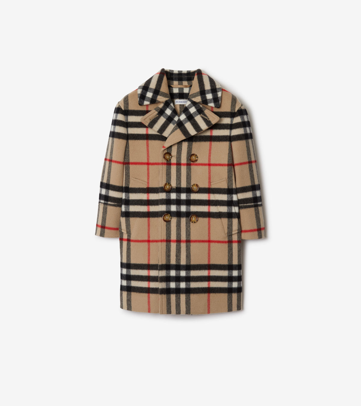 KID BOY COATS ARCHIVE BEIGE IP CHK
