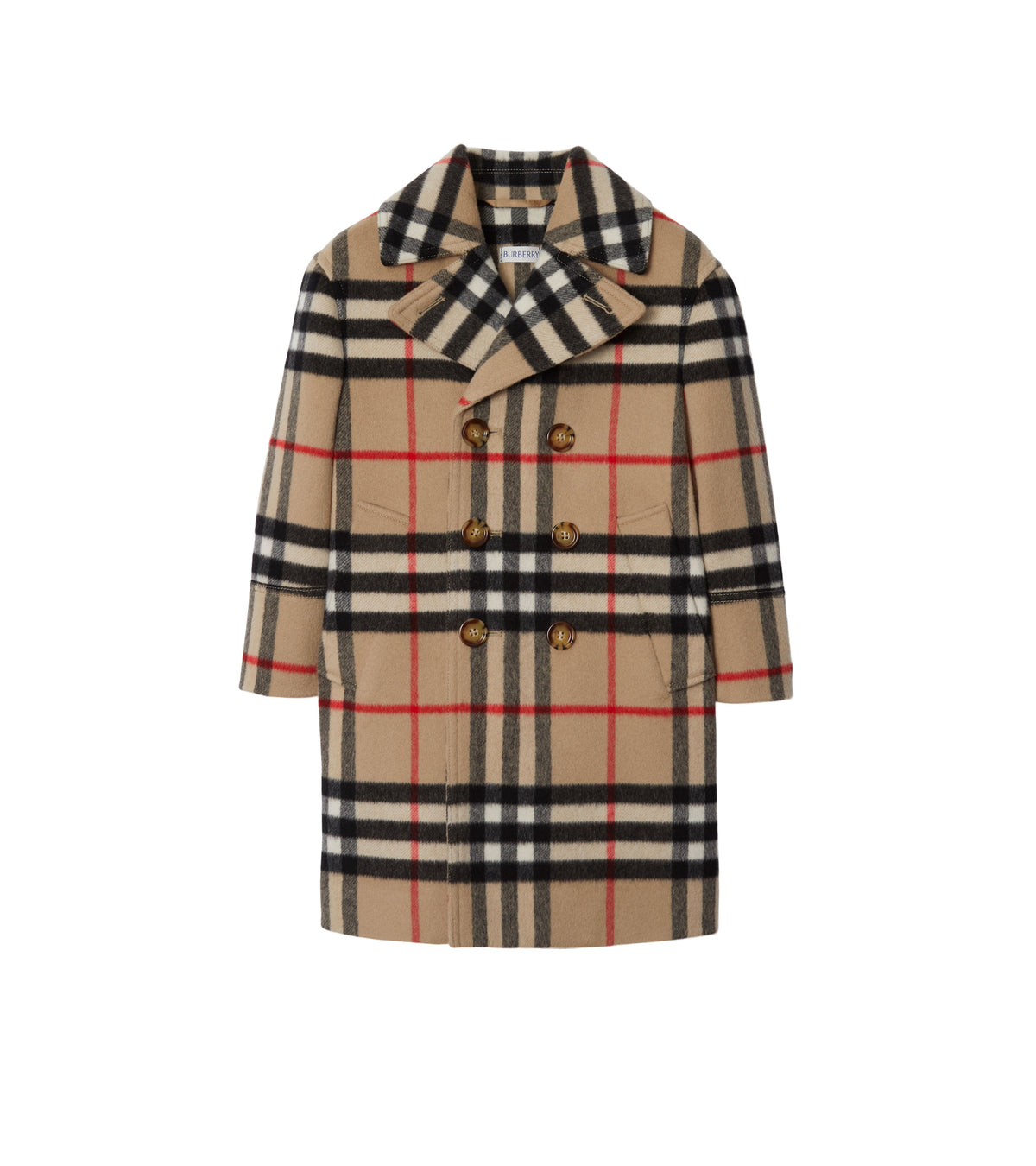 KID BOY COATS ARCHIVE BEIGE IP CHK