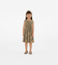 KID GIRL DRESSES ARCHIVE BEIGE IP CHK