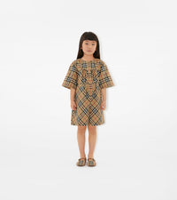KID GIRL OVERALLS ARCHIVE BEIGE IP CHK