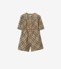 KID GIRL OVERALLS ARCHIVE BEIGE IP CHK