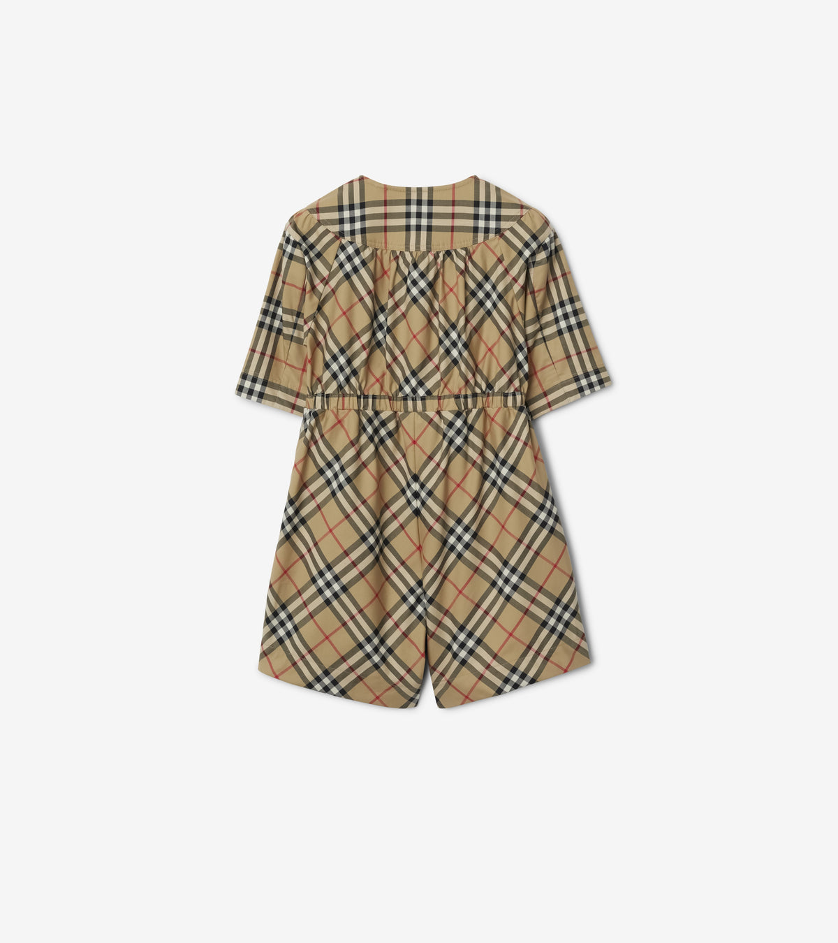 KID GIRL OVERALLS ARCHIVE BEIGE IP CHK
