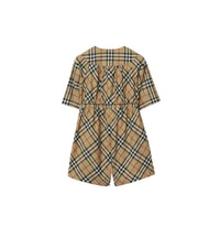 KID GIRL OVERALLS ARCHIVE BEIGE IP CHK
