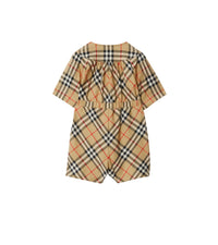 INF GIRL OVERALLS ARCHIVE BEIGE IP CHK