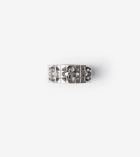 W RING ARGENT