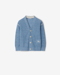 KID BOY CARDIGANS BLUE CLAIR MÉLANGE