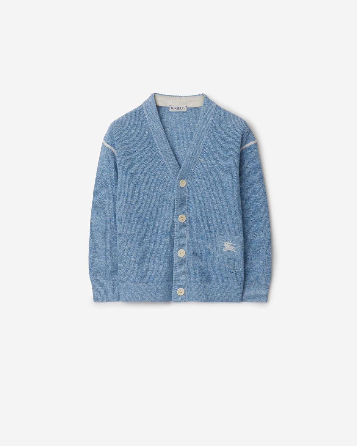 KID BOY CARDIGANS BLUE CLAIR MÉLANGE