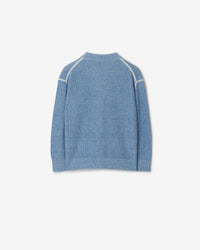 KID BOY CARDIGANS BLUE CLAIR MÉLANGE