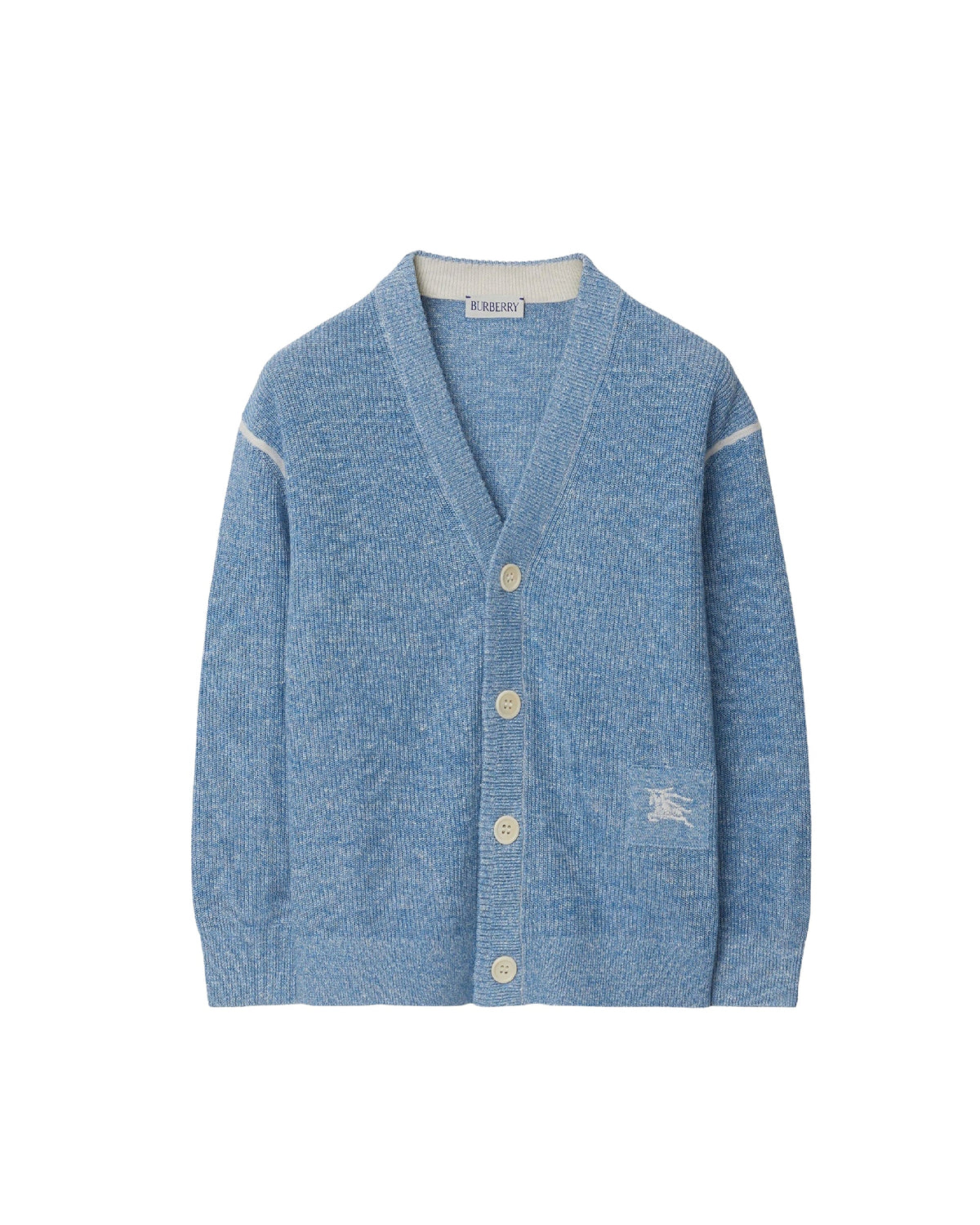 KID BOY CARDIGANS BLUE CLAIR MÉLANGE