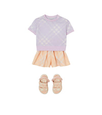 INF GIRL T-SHIRTS PASTEL LILAS IP CHK