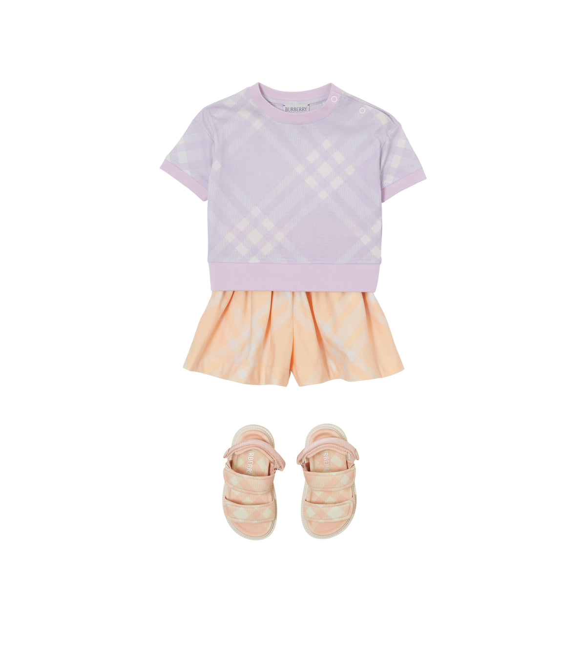 INF GIRL T-SHIRTS PASTEL LILAS IP CHK