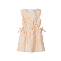 INF GIRL DRESSES PASTEL PEACH IP CHK