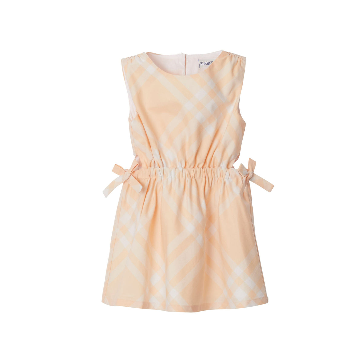 INF GIRL DRESSES PASTEL PEACH IP CHK