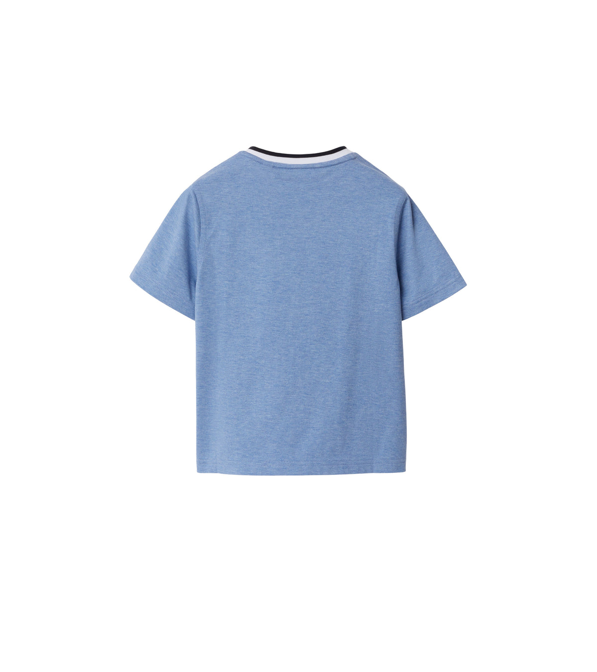KID BOY T-SHIRTS BLUE CLAIR MÉLANGE