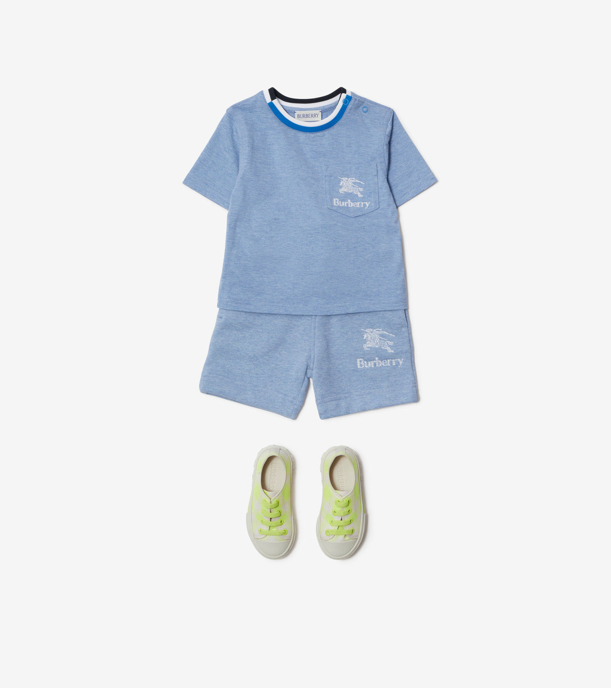 INF BOY T-SHIRTS BLUE CLAIR MÉLANGE