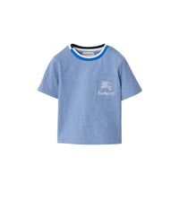 INF BOY T-SHIRTS BLUE CLAIR MÉLANGE