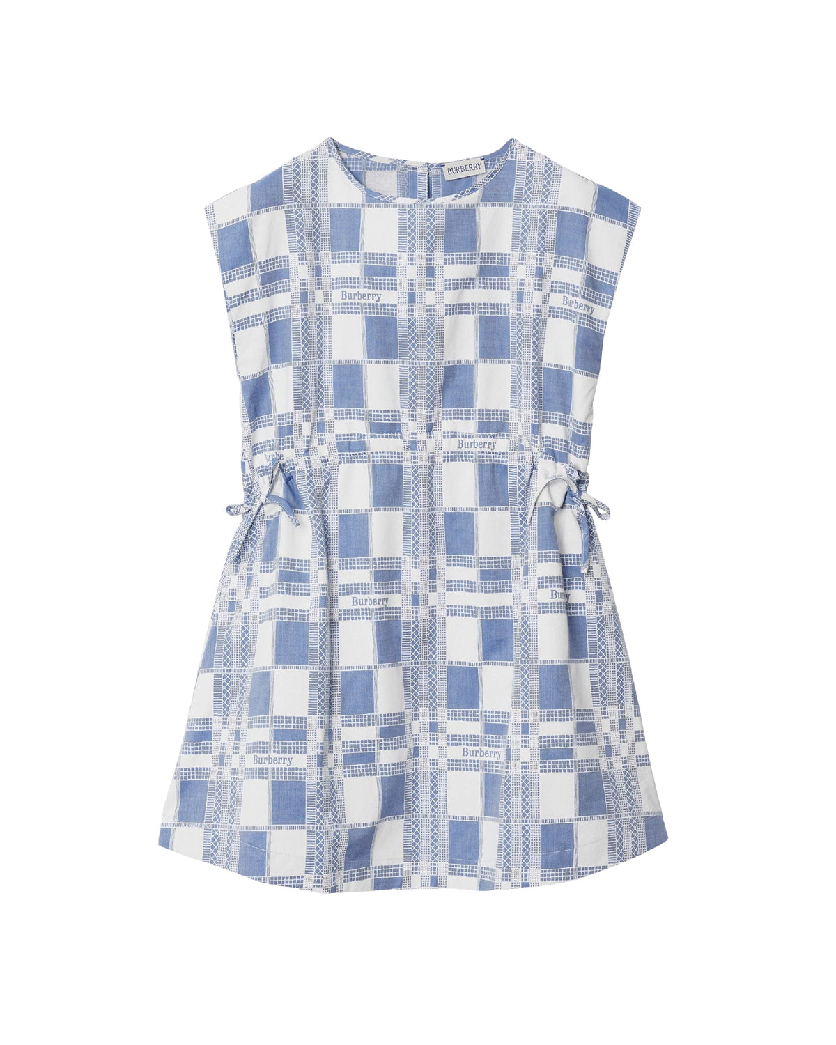 KID GIRL DRESSES PAT IP BLEU PÂLE