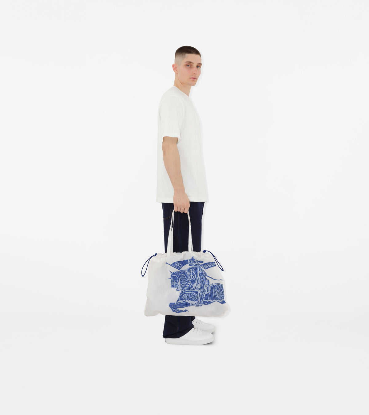 M TOTE BAG BLANC