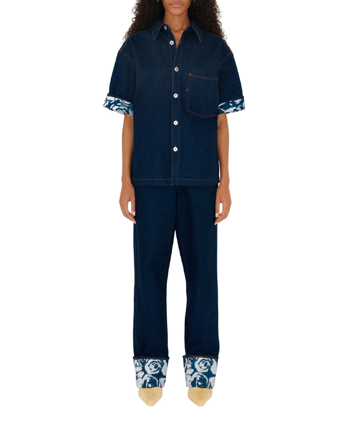 W SHIRTS BLEU INDIGO