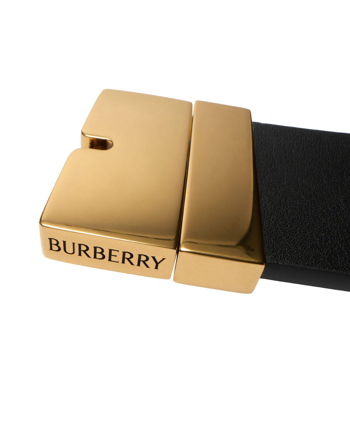 M BELT BLACK/ BRASS