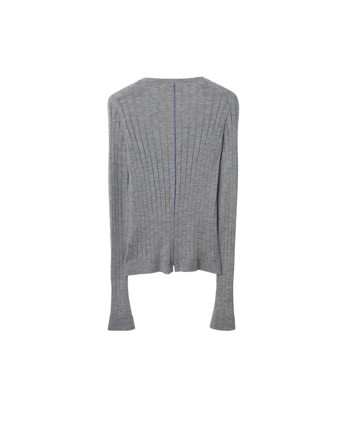 W KNIT CARDIGAN GRIS CLAIR MÉLANGE