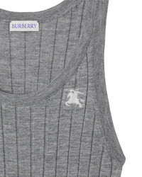 W KNIT TANK GRIS CLAIR MÉLANGE