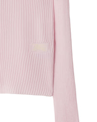 W KNIT POLO CAMEO