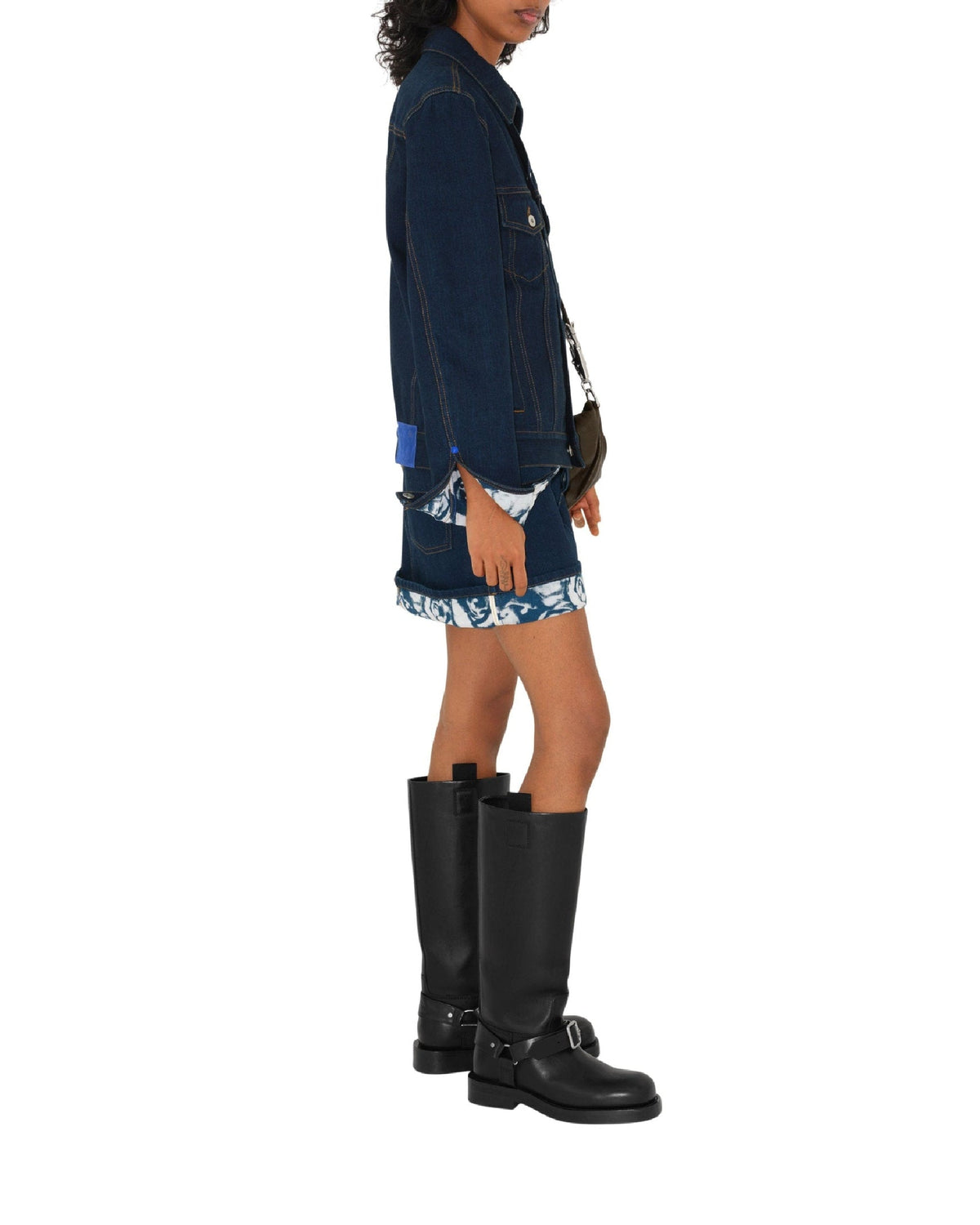 W SKIRTS CASUAL BLEU INDIGO