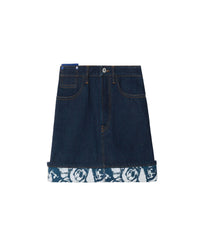 W SKIRTS CASUAL BLEU INDIGO