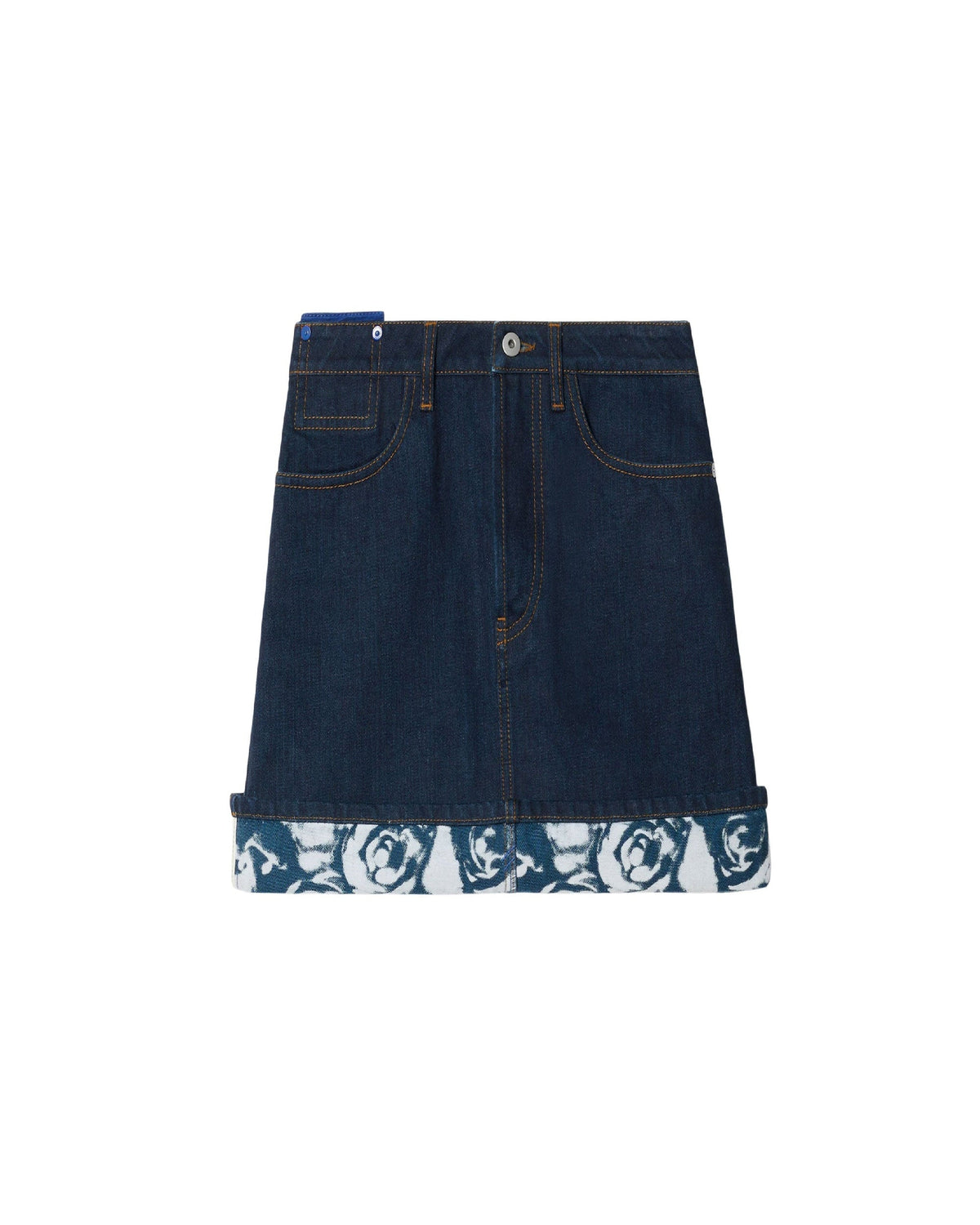 W SKIRTS CASUAL BLEU INDIGO