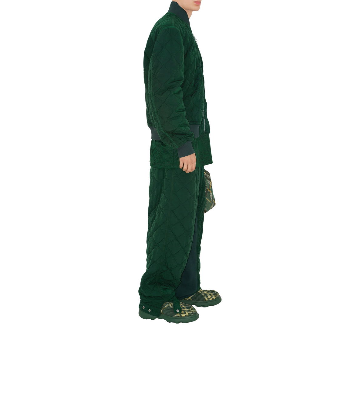 M JERSEY TROUSERS IVY