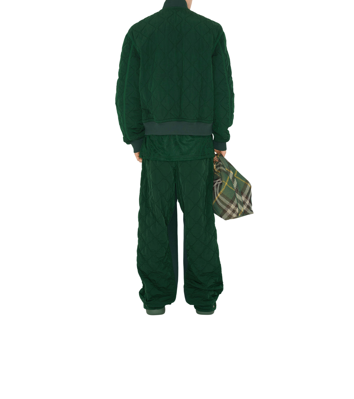 M JERSEY TROUSERS IVY