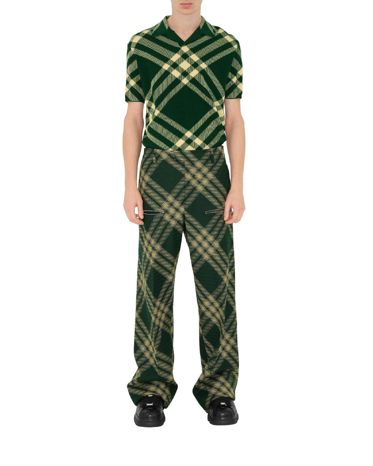 M KNIT POLO JONQUILLE IP CHECK