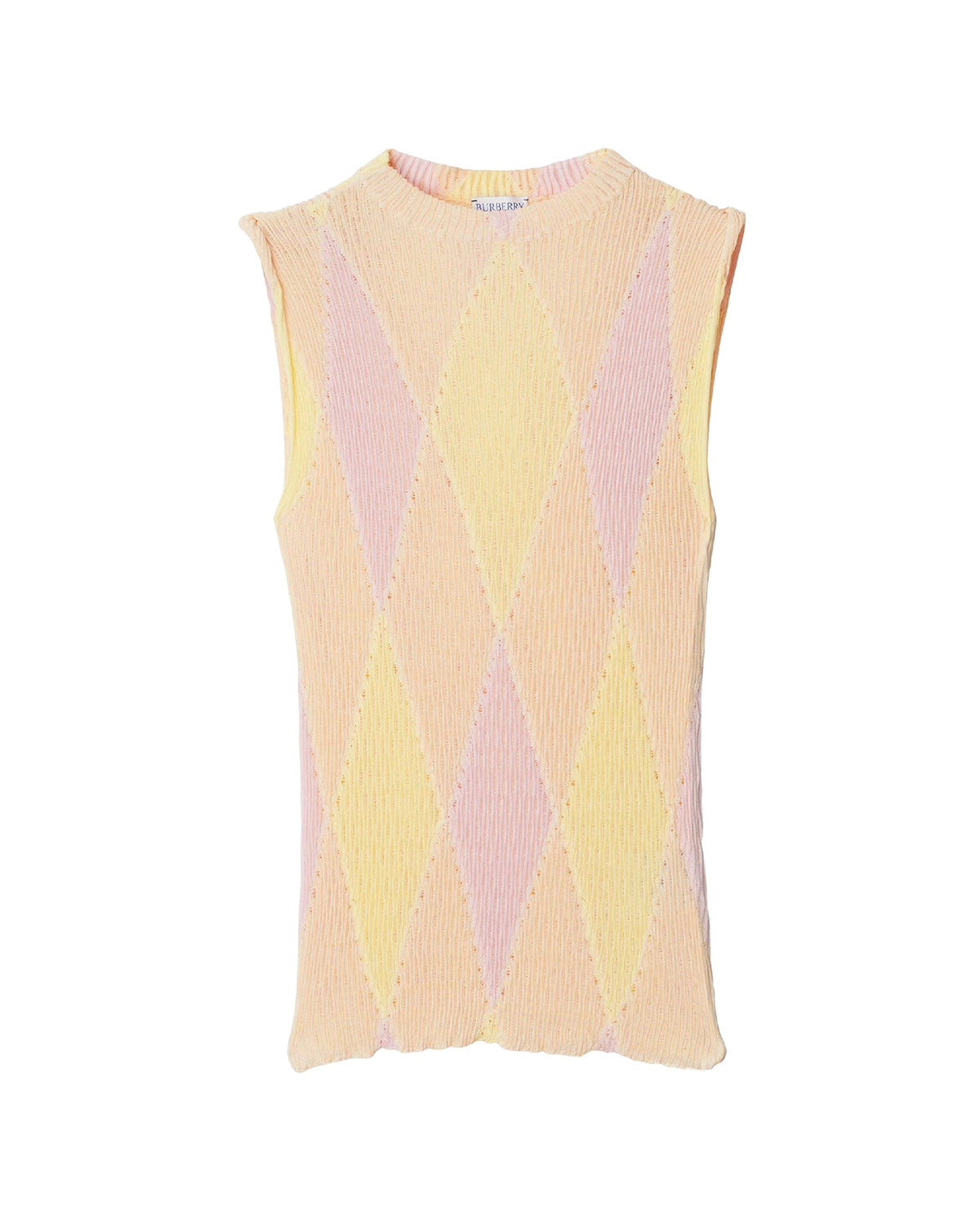 W KNIT TANK MOTIF IP CAMÉE