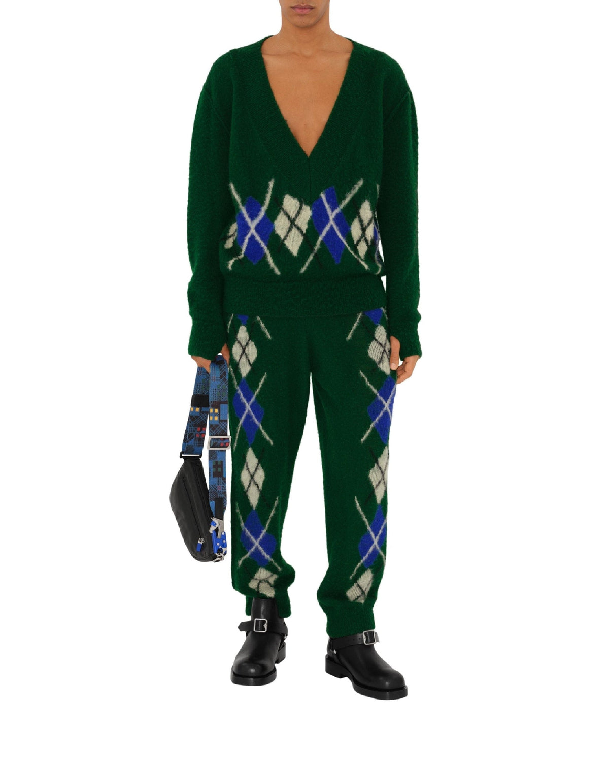 M CASUAL TROUSERS IVY