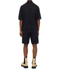 M KNIT SHORTS ONYX