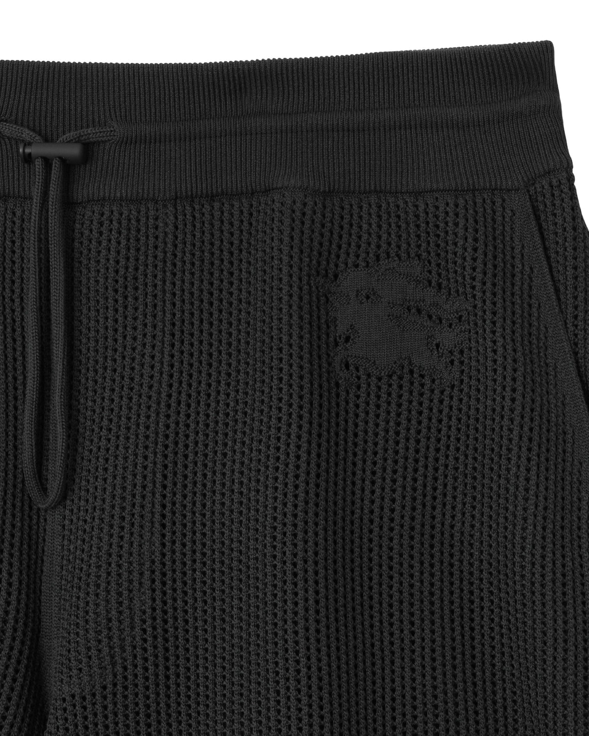 M KNIT SHORTS ONYX