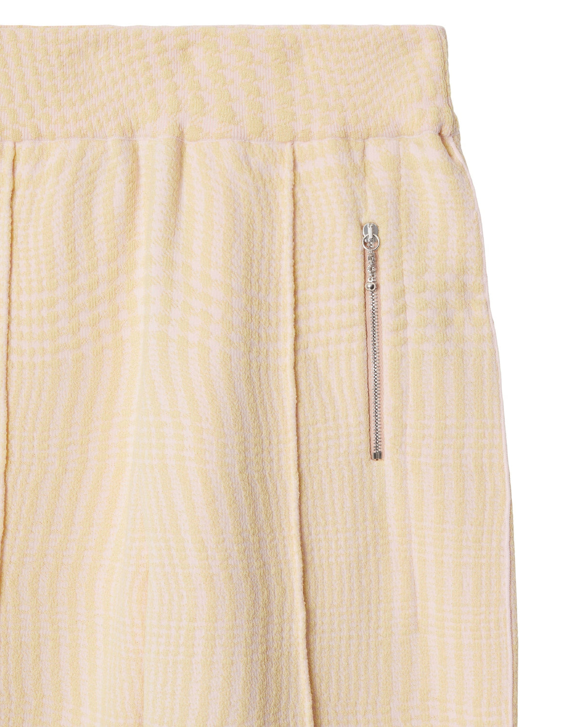 W KNIT TROUSERS MOTIF IP CAMÉE
