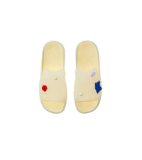 W FLAT SANDAL GUIMAUVE