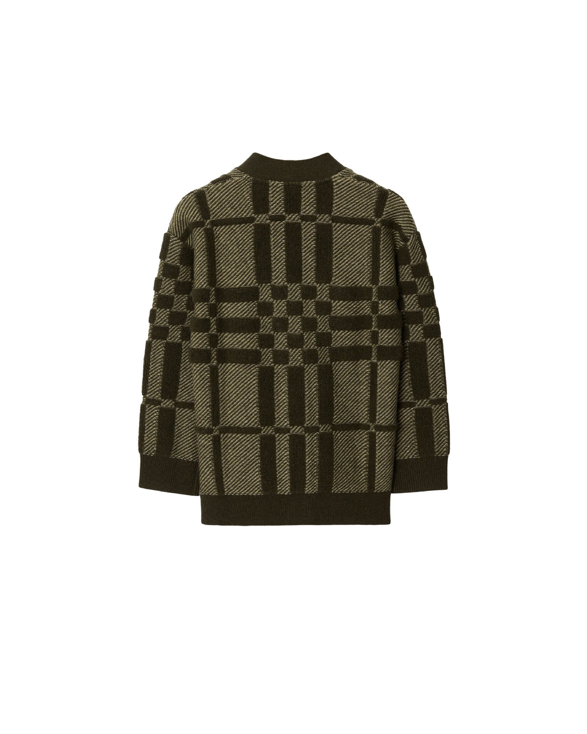 KID GIRL CARDIGANS DARK KAKI GREEN CK
